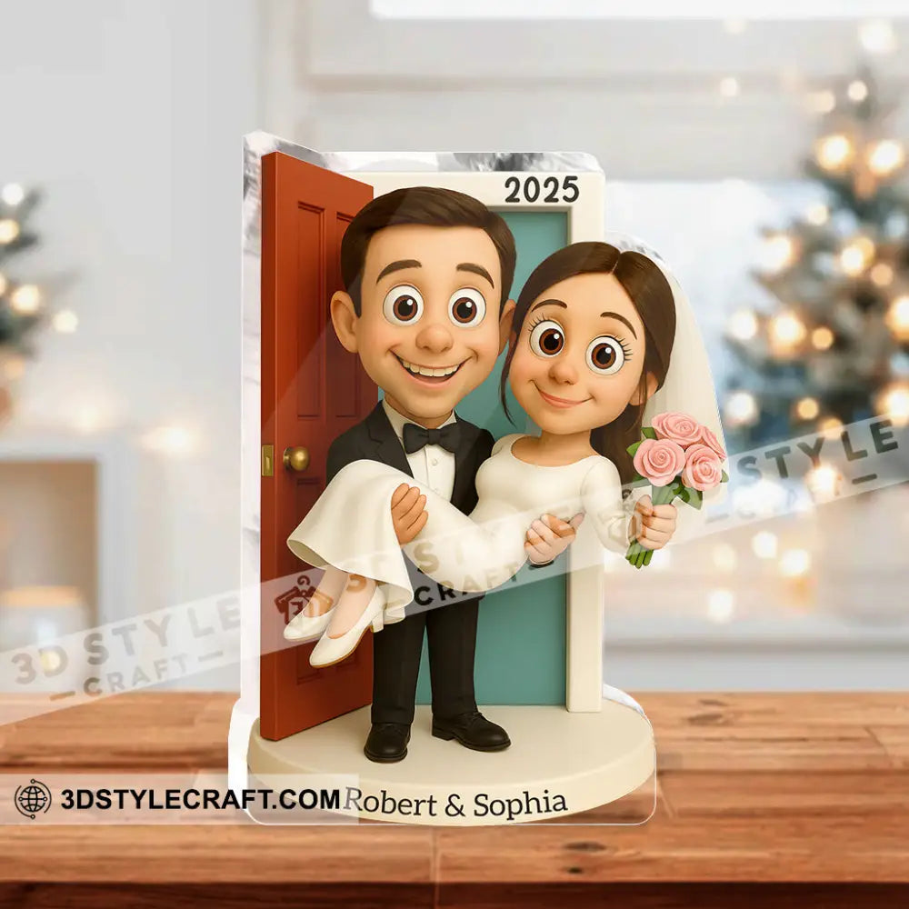 Wedding Home Decor Christmas Ornament Personalized Ornament Ornament