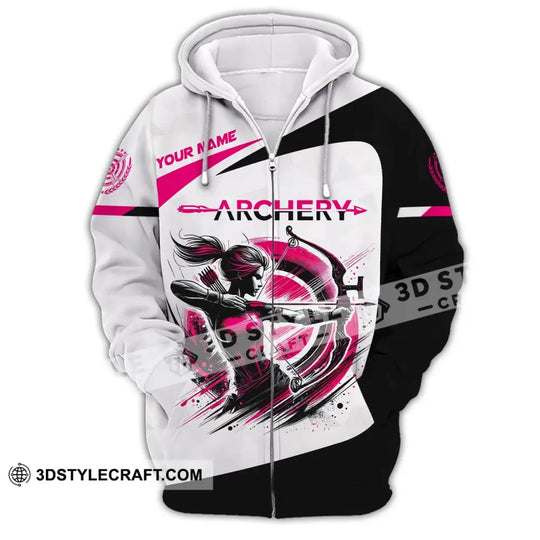 Woman Shirt, Custom Name Archer Shirt, Archery Team Uniform, Archer Gift style option 3