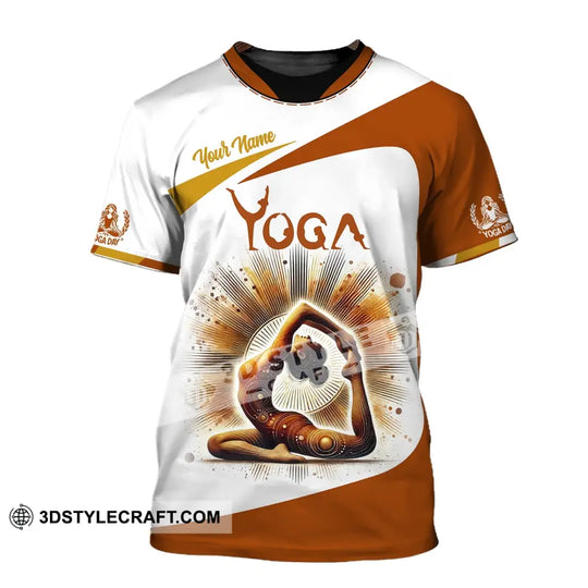 Woman Shirt, Custom Name Yoga Shirt, Yoga T-Shirt Hoodie Long Sleeve Shirt, Gift for Yoga Lover style option 2