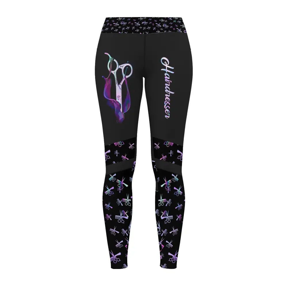 Women Clothing Hairdresser Legging Sportwear Pants For