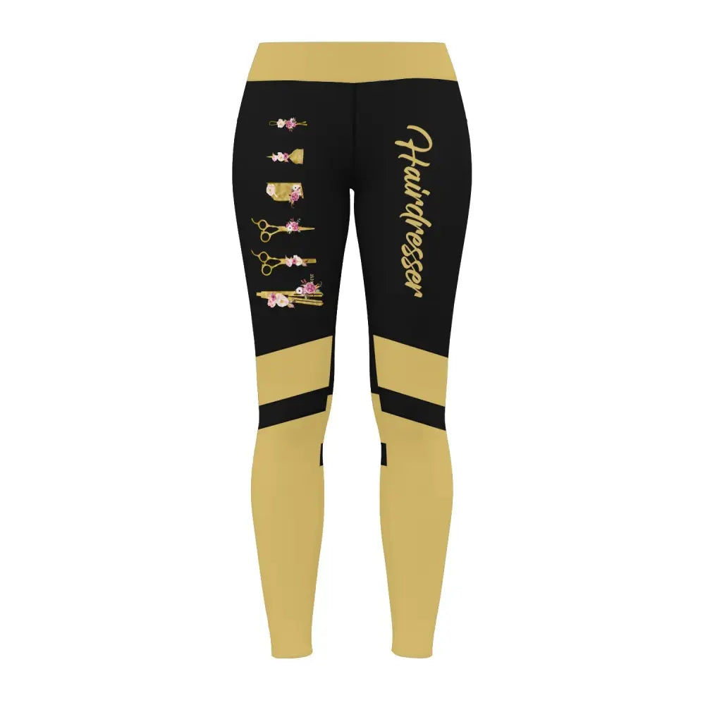 Women Clothing Hairdresser Legging Sportwear Pants For