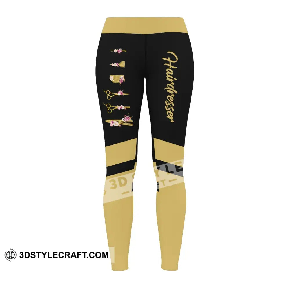 Women Clothing Hairdresser Legging Sportwear Pants For