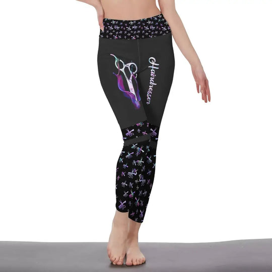 Women Clothing, Hairdresser Legging Sportwear, Legging Pants For Women style option 1