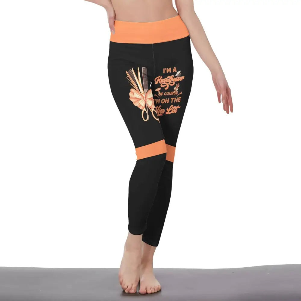 Women Clothing Hairdresser Legging Sportwear Pants For S