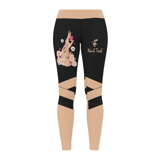 Women Clothing, Nail Tech Sportwear, Legging Pants For Women style option 1