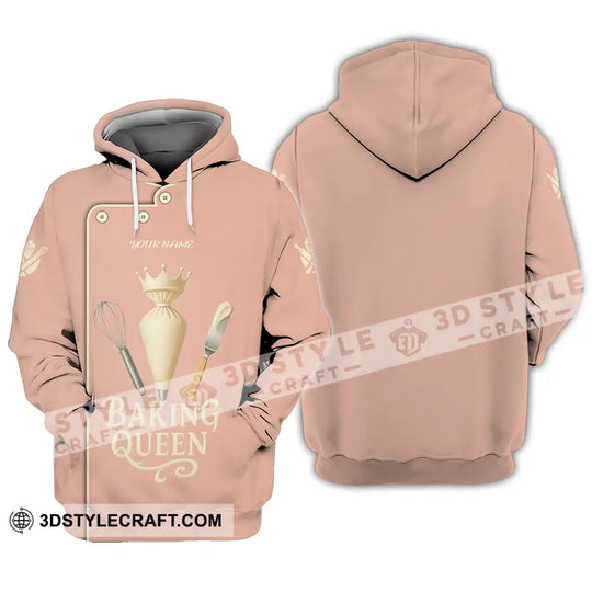 Women Shirt - Custom Baking Queen Shirt style option 3