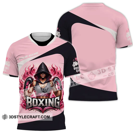 Women Shirt - Custom Boxing 3D Shirt style option 2