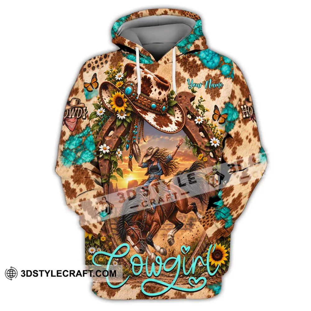 Women Shirt - Custom Cowgirl Shirt - Hoodie / S - T-shirt