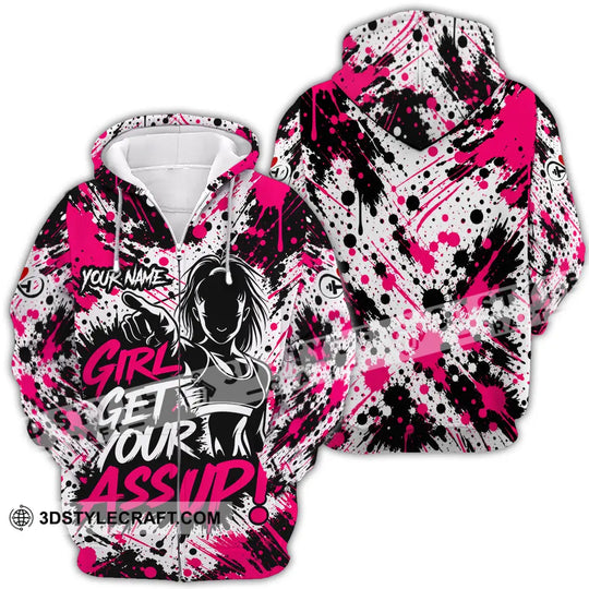 Women Shirt - Custom Girl Get Your Assup Shirt style option 4