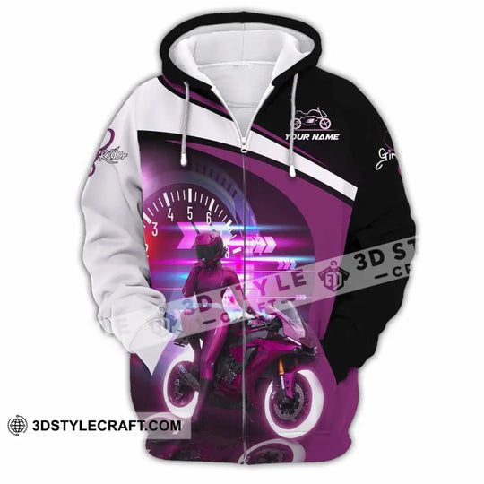 Women Shirt - Custom Girl Rider Shirt style option 4