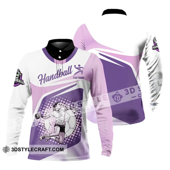 Women Shirt - Custom Handball 3D Shirt style option 4