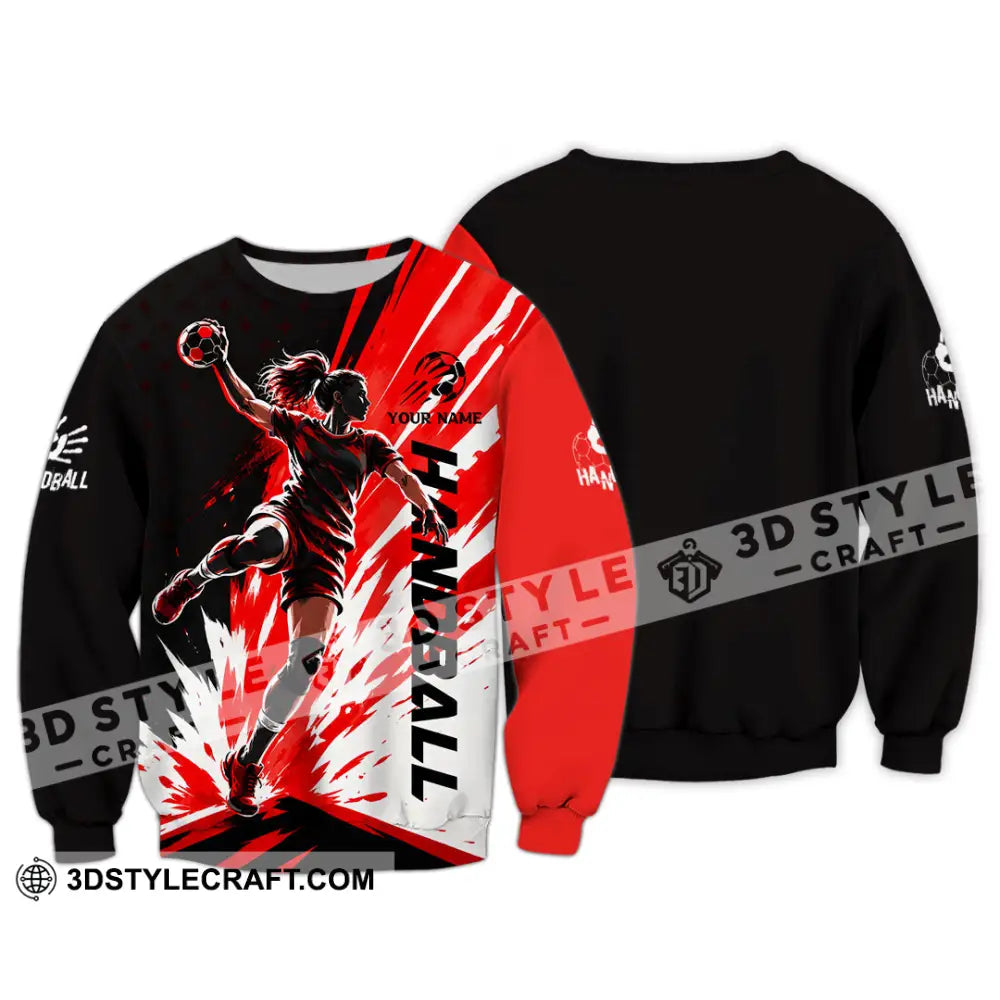 Women Shirt - Custom Handball Shirt - Long Sleeve / S - T-shirt