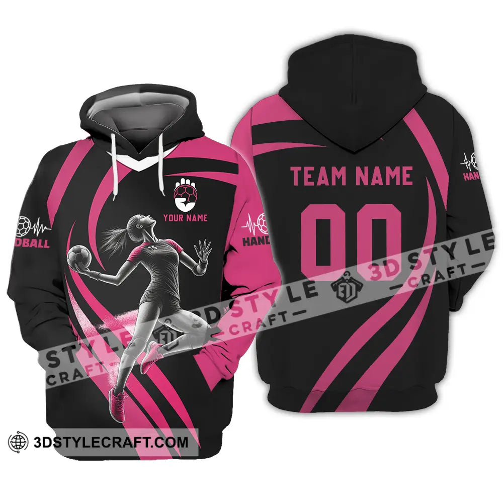 Women Shirt - Custom Handball Player Shirt Hoodie / S T-shirt