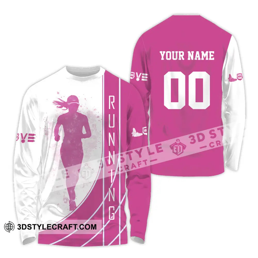 Women Shirt - Custom Running Lover Shirt Long Sleeve Shirt / S T-shirt