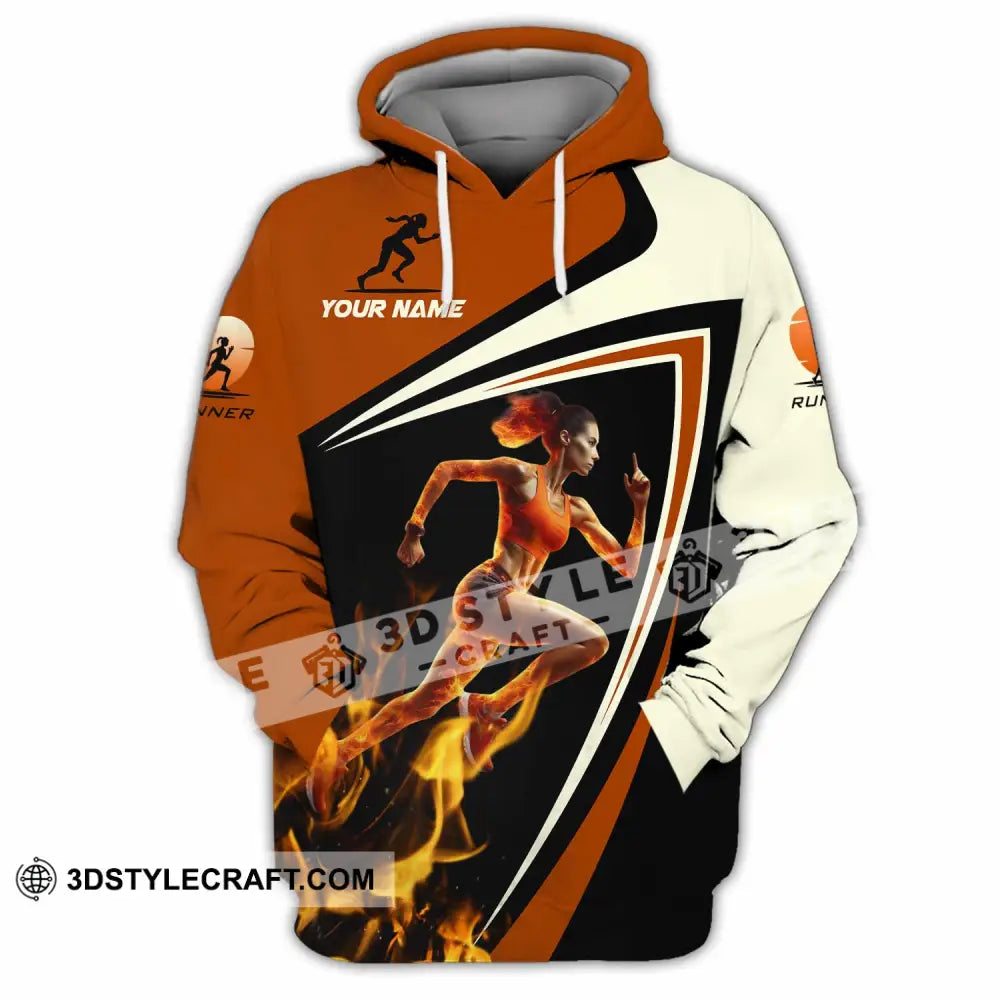 Women Shirt - Custom Running Women Runner Shirt Hoodie / S T-shirt