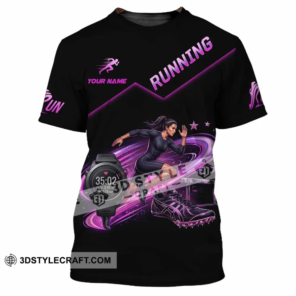 Women Shirt - Custom Running Shirt - T-Shirt / S - T-shirt