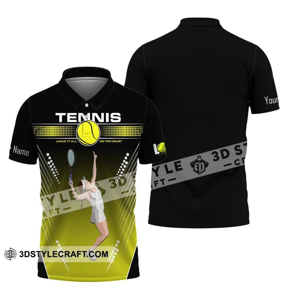 Women Shirt - Custom Tennis Player Sport Shirt Polo Shirt / S T-shirt