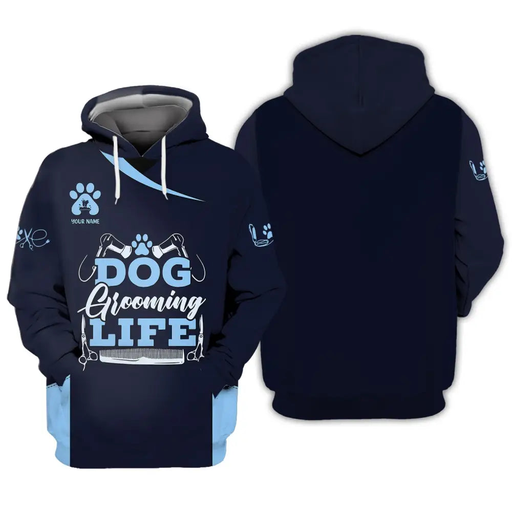 Women Shirt Groomer Life Hoodie Sportwear / S T-Shirt