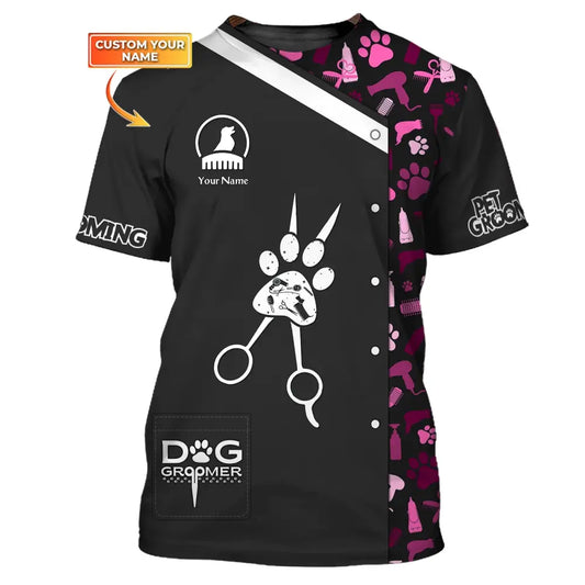 Women Shirt Groomer Life Pet Grooming Sportwear T-Shirt / S