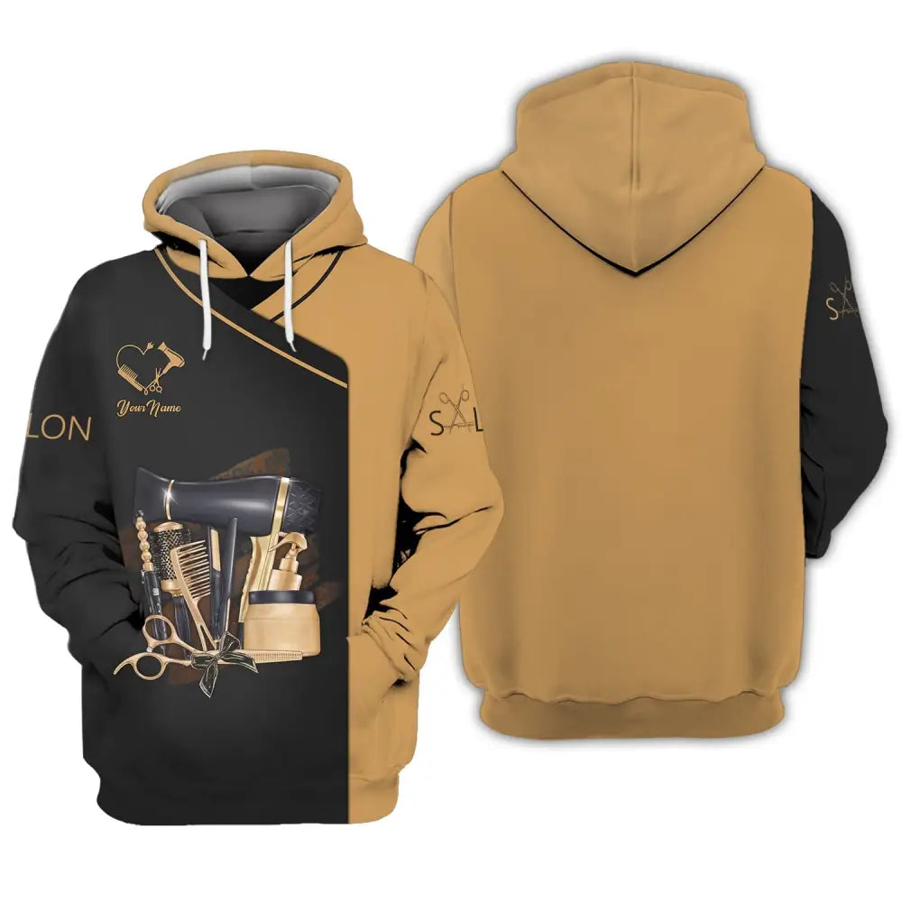 Women Shirt Hair Stylist Hairdresser Hoodie Sportwear / S T-Shirt