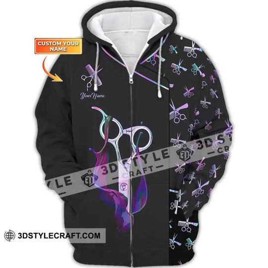 Women Shirt, Hair Stylist Shirt, Hairdresser Hoodie, Hairdresser Sportwear style option 2