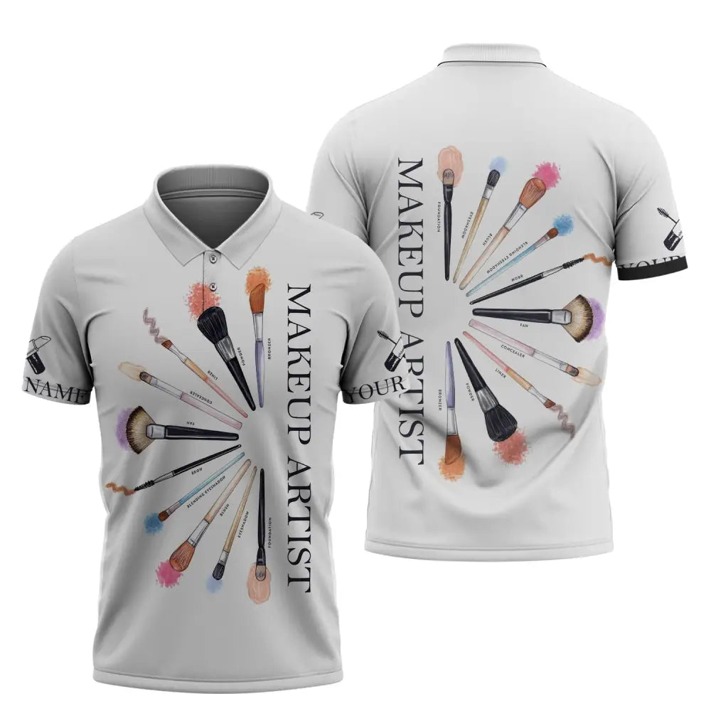 Women Shirt Makeup Artist Hoodie Sportwear Polo / S T-Shirt