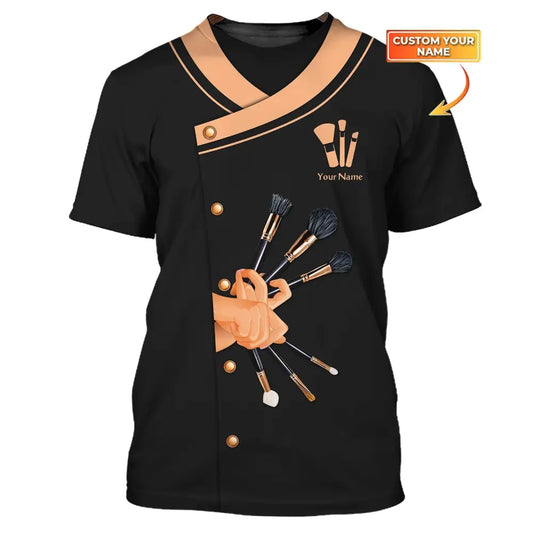 Women Shirt Makeup Artist Hoodie Sportwear T-Shirt / S