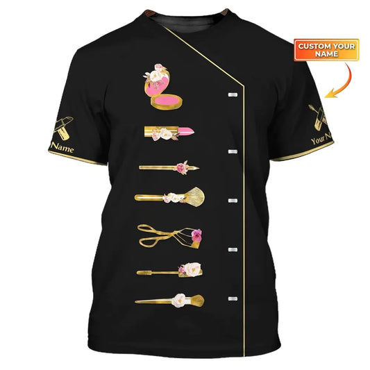 Women Shirt Makeup Artist Hoodie Sportwear T-Shirt / S