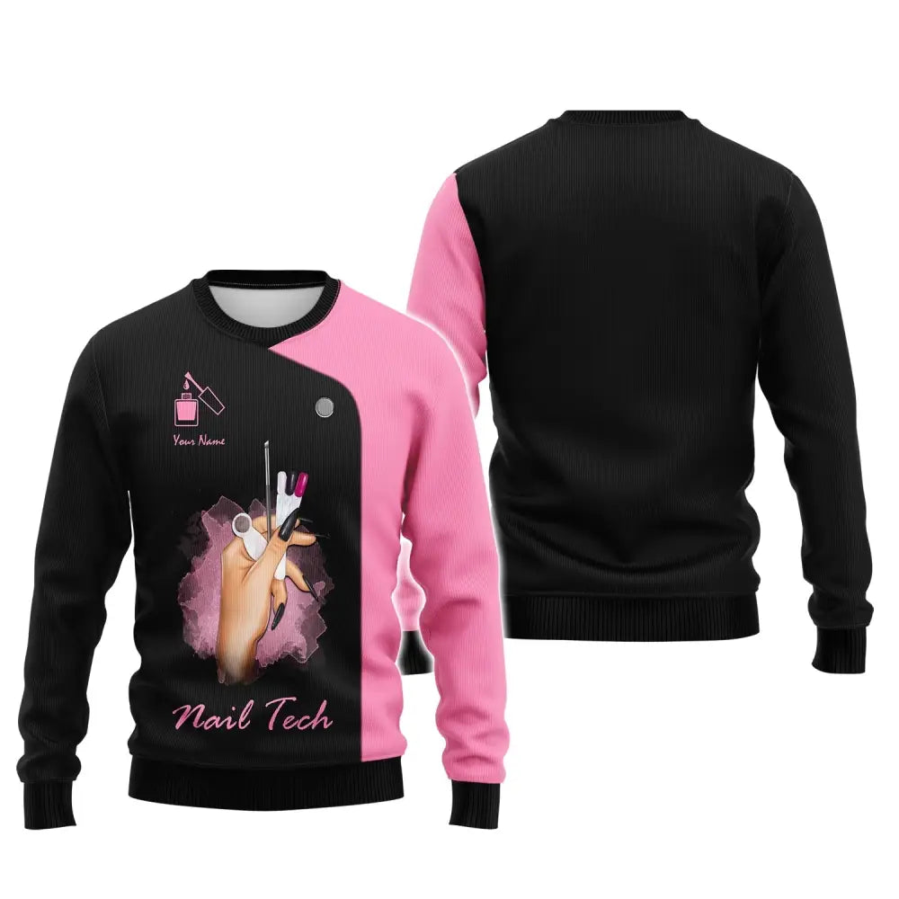 Women Shirt Nail Technician Tech Sportwear T-Shirt